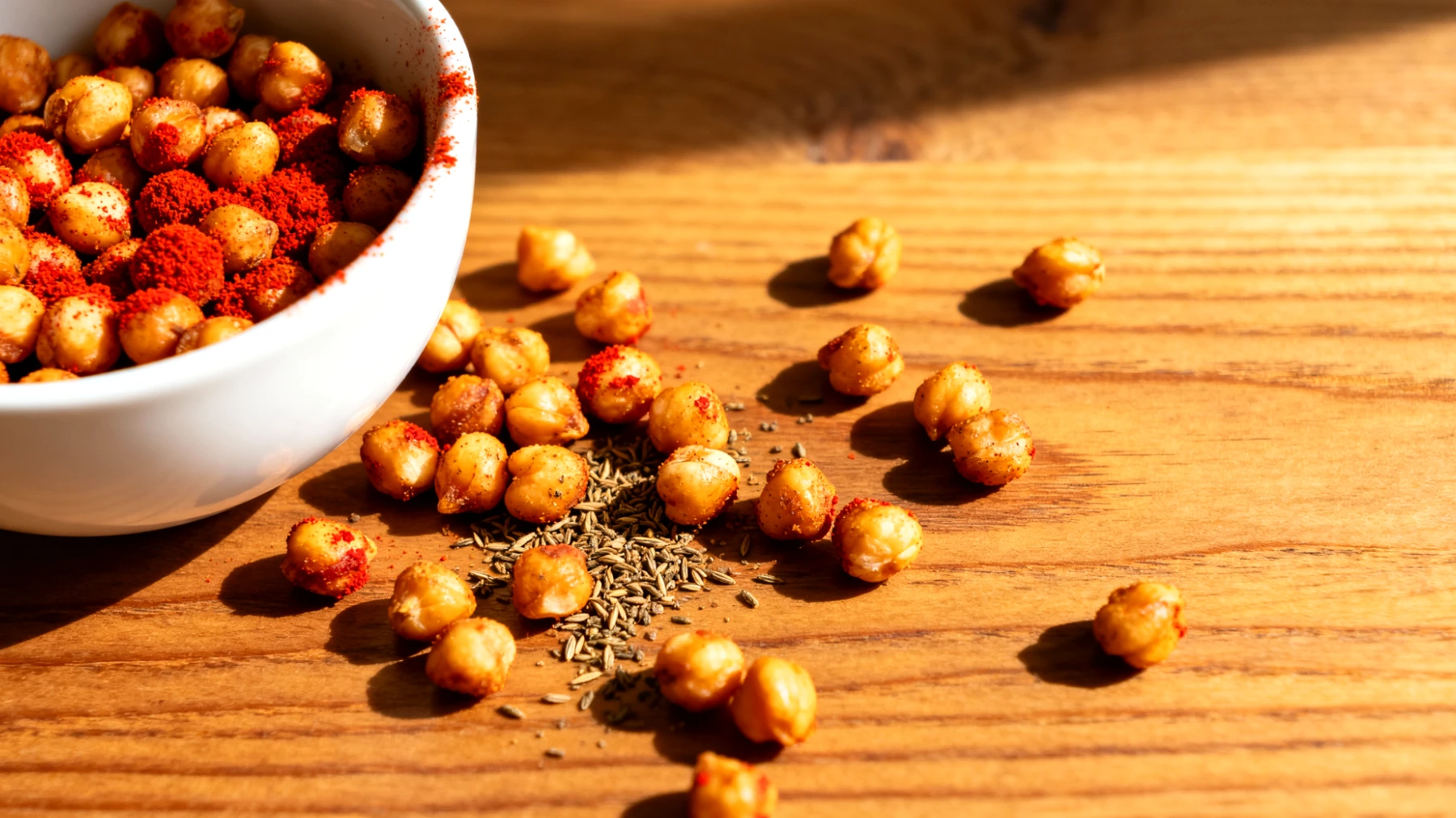 Geröstete Kichererbsen mit Gewürzen (Leblebi)"