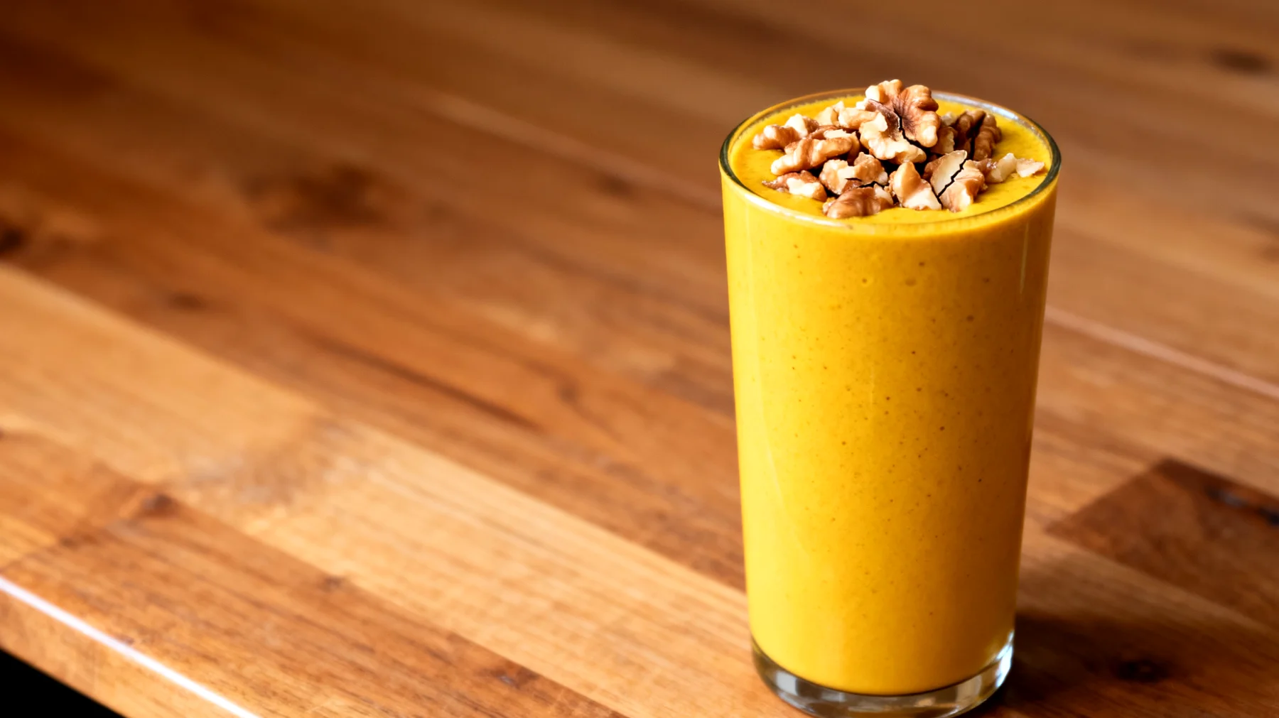 Goldene Milch mit Ashwagandha und Walnüssen"