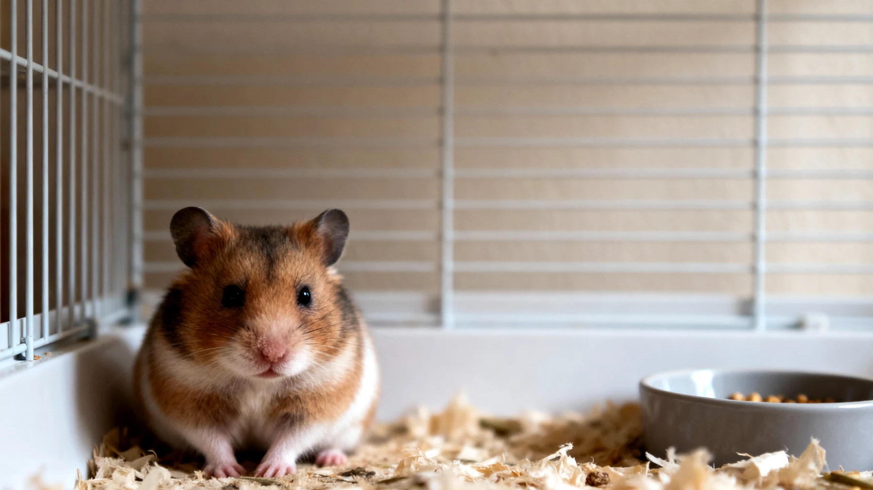 Erwachsene Hamster zeigen oft Langeweile und repetitives Verhalten, wenn ihr Käfig nicht ausreichend mit abwechslungsreichen Spielmöglichkeiten und Beschäftigungselementen ausgestattet ist, was zu Stress und gesundheitlichen Problemen führen kann"