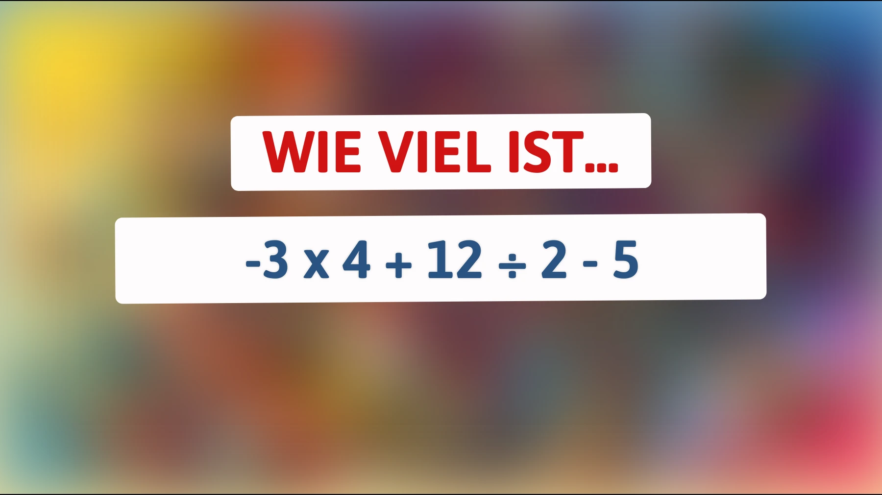 Hast du das Zeug, dieses mathematische Mysterium zu lösen? Nur die klügsten Köpfe kennen die Antwort!"