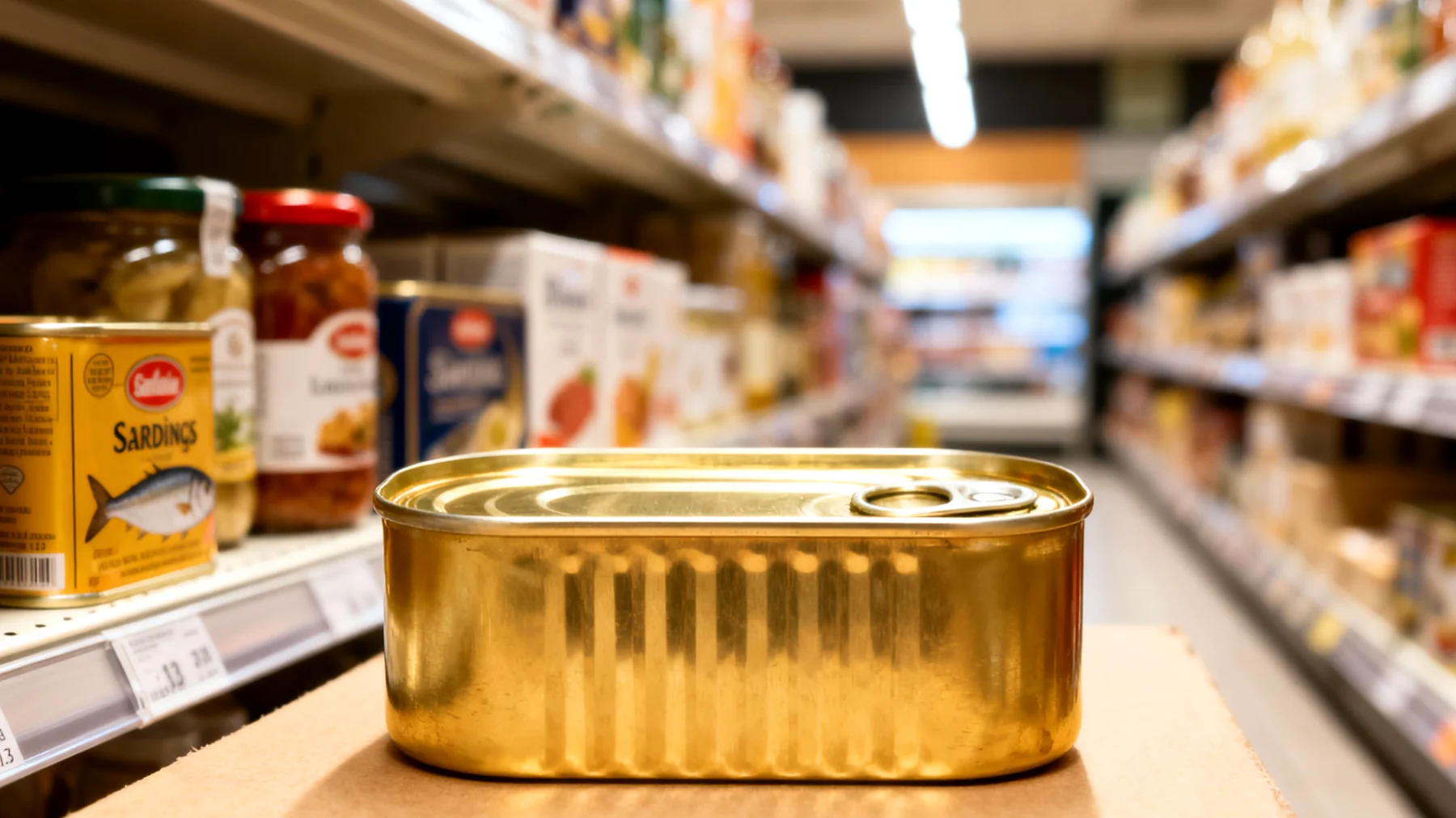 Sardinen in der Dose"