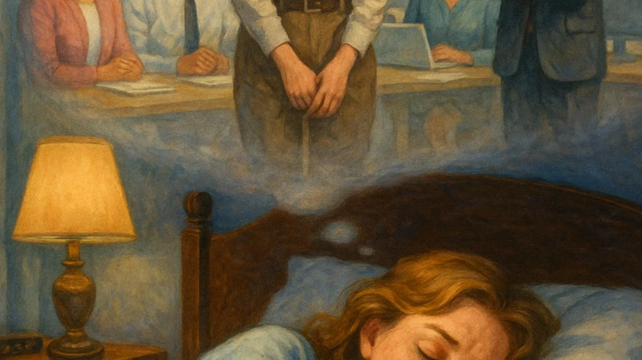 Was bedeuten die 5 häufigsten Arbeitsträume wirklich, laut Psychologie? 2025-12-17T11:00:37.116Z"